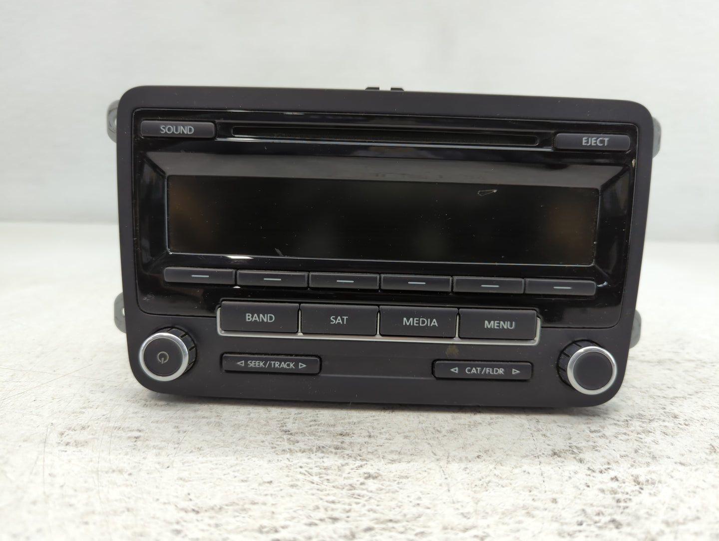 2014 Volkswagen Jetta Radio AM FM Cd Player Receiver Replacement P/N:1K0 035 164 F Fits Fits 2013 2015 OEM Used Auto Parts -