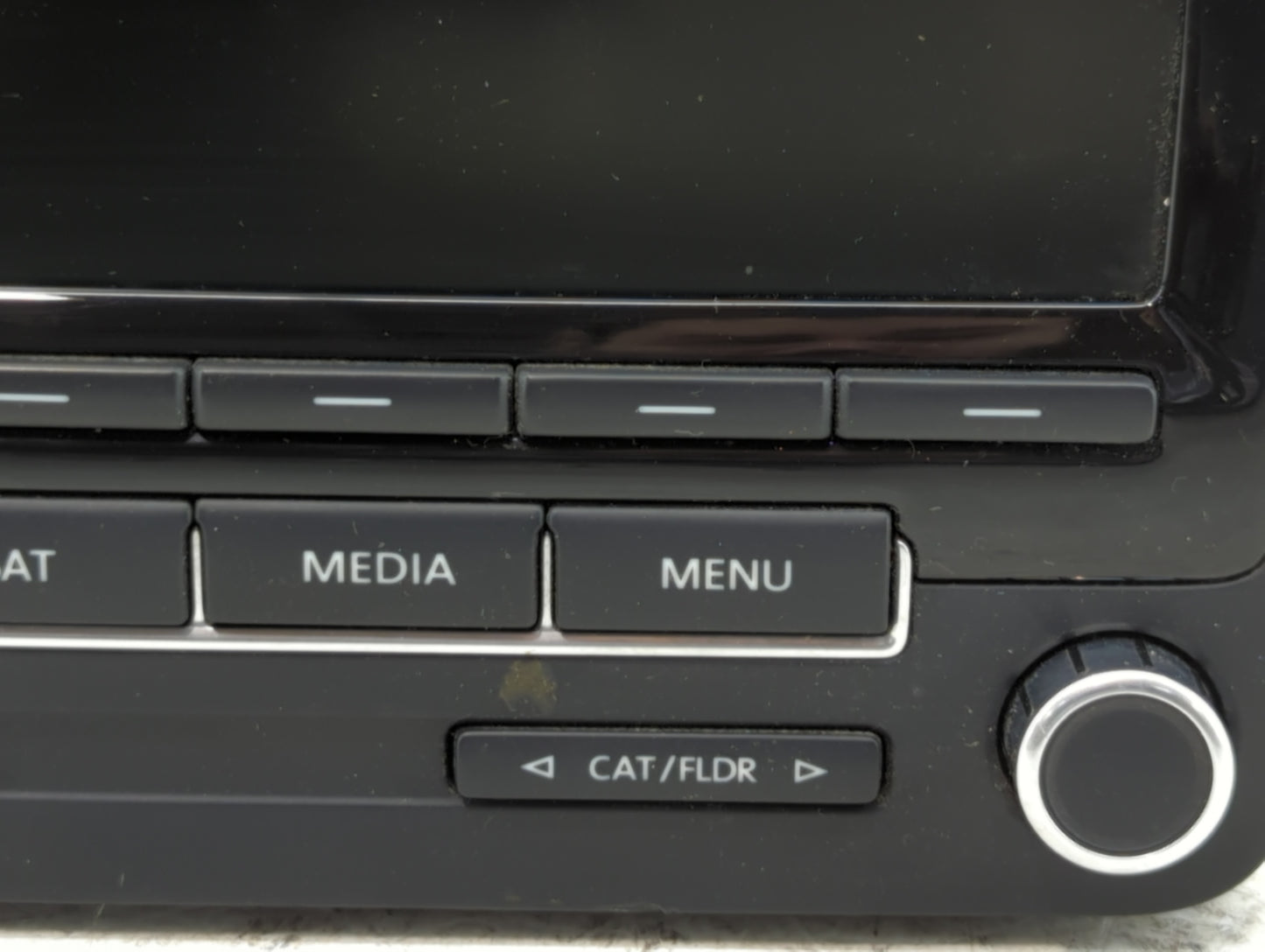 2014 Volkswagen Jetta Radio AM FM Cd Player Receiver Replacement P/N:1K0 035 164 F Fits Fits 2013 2015 OEM Used Auto Parts -
