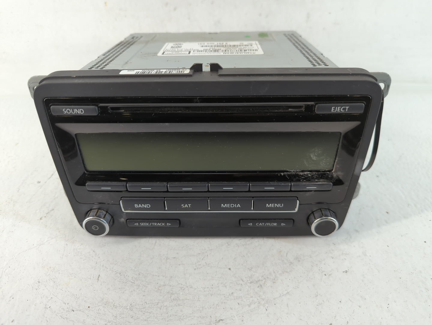 2014-2014 Volkswagen Jetta Am Fm Cd Player Radio Receiver - Oemusedautoparts1.com