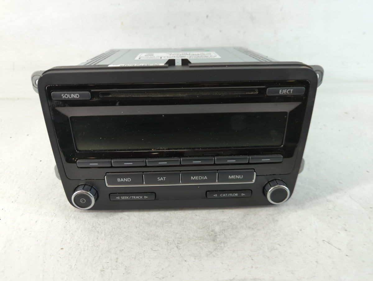 2014-2014 Volkswagen Jetta Am Fm Cd Player Radio Receiver 755551 - Oemusedautoparts1.com