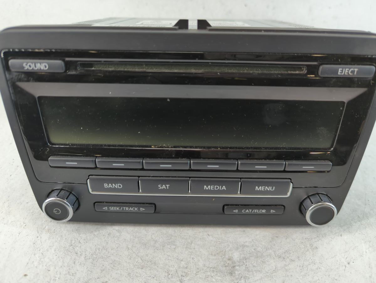 2014-2014 Volkswagen Jetta Am Fm Cd Player Radio Receiver 755551 - Oemusedautoparts1.com