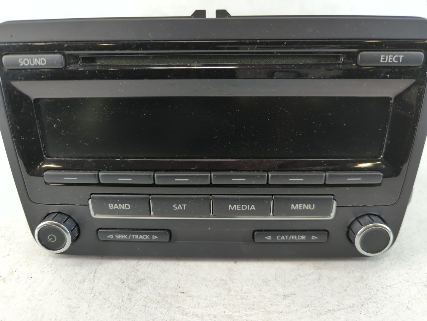 2011-2014 Volkswagen Jetta Radio AM FM Cd Player Receiver Replacement P/N:1K0 035 164 F Fits Fits 2011 2012 2013 2014 2015 2