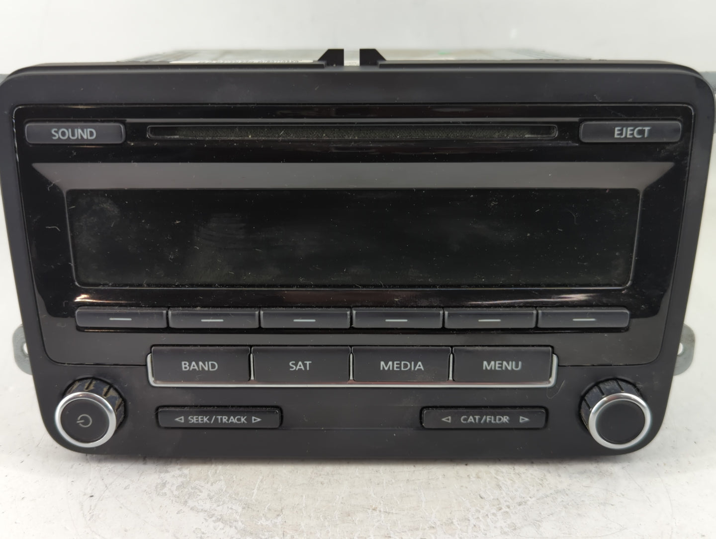 2012-2017 Volkswagen Jetta Radio AM FM Cd Player Receiver Replacement P/N:1K0 035 164 F Fits Fits 2012 2013 2014 2015 2016 2