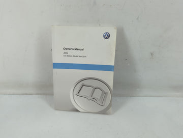 2014 Volkswagen Jetta Owners Manual Book Guide P/N:1415U1JT621 OEM Used Auto Parts - Oemusedautoparts1.com