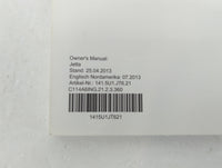 2014 Volkswagen Jetta Owners Manual Book Guide P/N:1415U1JT621 OEM Used Auto Parts - Oemusedautoparts1.com