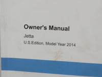 2014 Volkswagen Jetta Owners Manual Book Guide OEM Used Auto Parts - Oemusedautoparts1.com