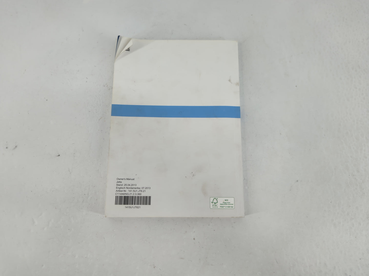 2014 Volkswagen Jetta Owners Manual Book Guide OEM Used Auto Parts - Oemusedautoparts1.com