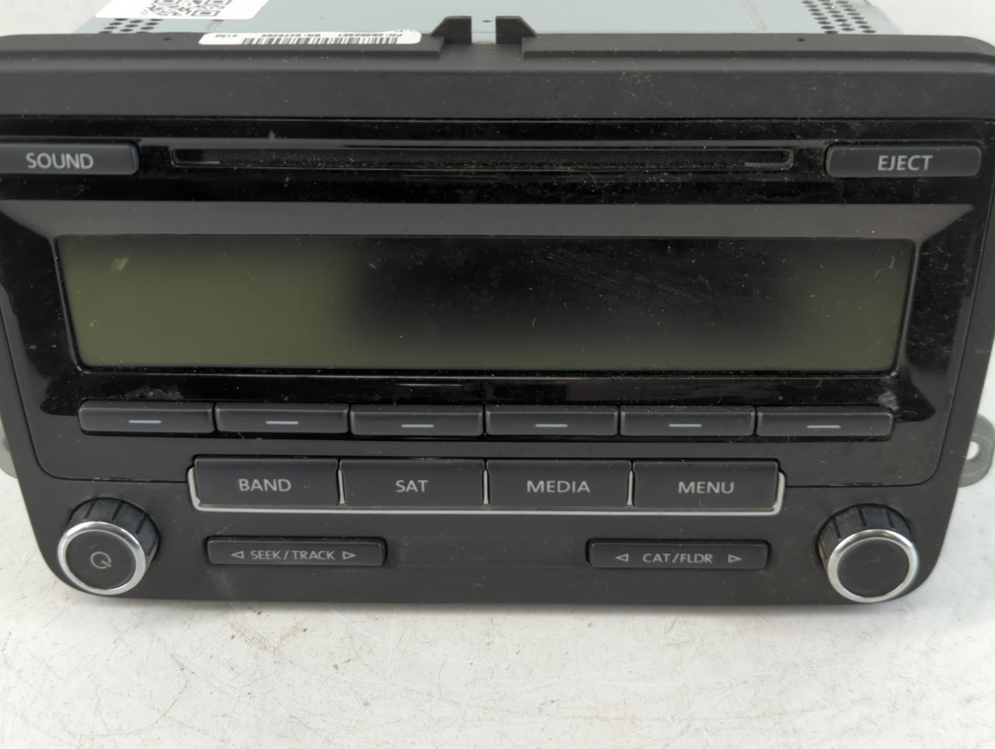 2011-2014 Volkswagen Jetta Radio AM FM Cd Player Receiver Replacement P/N:1K0 035 164 F Fits Fits 2011 2012 2013 2014 2015 2