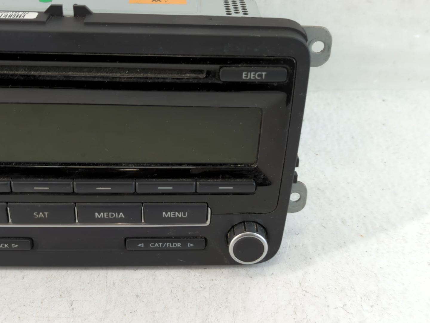 2014 Volkswagen Jetta Radio AM FM Cd Player Receiver Replacement P/N:1K0 035 164 F Fits Fits 2013 2015 OEM Used Auto Parts -