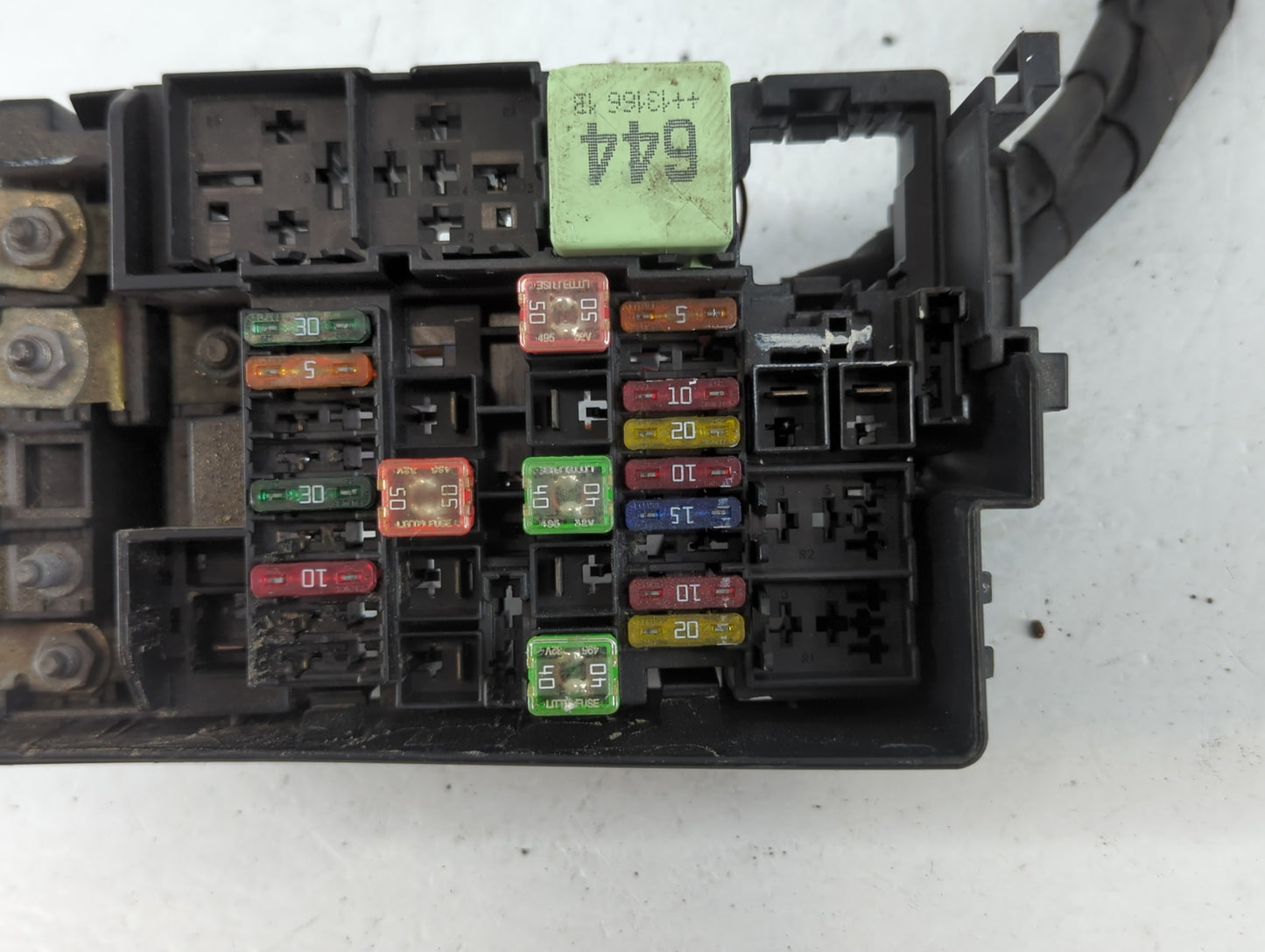 2010-2014 Volkswagen Jetta Fusebox Fuse Box Panel Relay Module P/N:1262013 5C0 937 819Q 0BQ2C Fits OEM Used Auto Parts - Oem