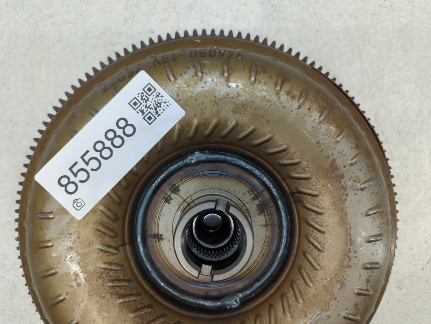 2014 Volkswagen Jetta Torque Converter Automatic Transmission OEM P/N:34090 13Y 26922 Fits OEM Used Auto Parts - Oemusedauto