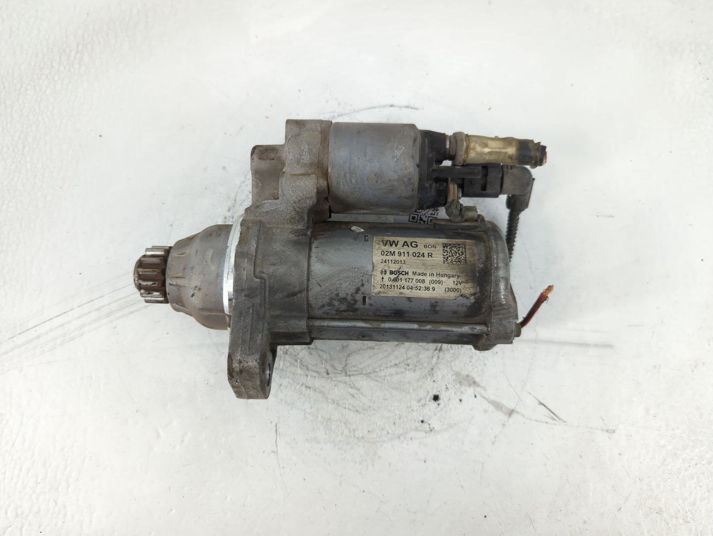 2014 Volkswagen Jetta Car Starter Motor Solenoid OEM P/N:20131124 24112013 Fits Fits 2015 2016 2017 2018 2019 2020 2021 2022