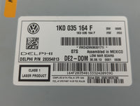 2014 Volkswagen Jetta Radio AM FM Cd Player Receiver Replacement P/N:1K0 035 164 F Fits Fits 2013 2015 OEM Used Auto Parts -