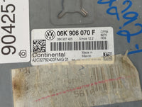 2014 Volkswagen Jetta PCM Engine Control Computer ECU ECM PCU OEM P/N:06K 906 070 F Fits OEM Used Auto Parts - Oemusedautopa