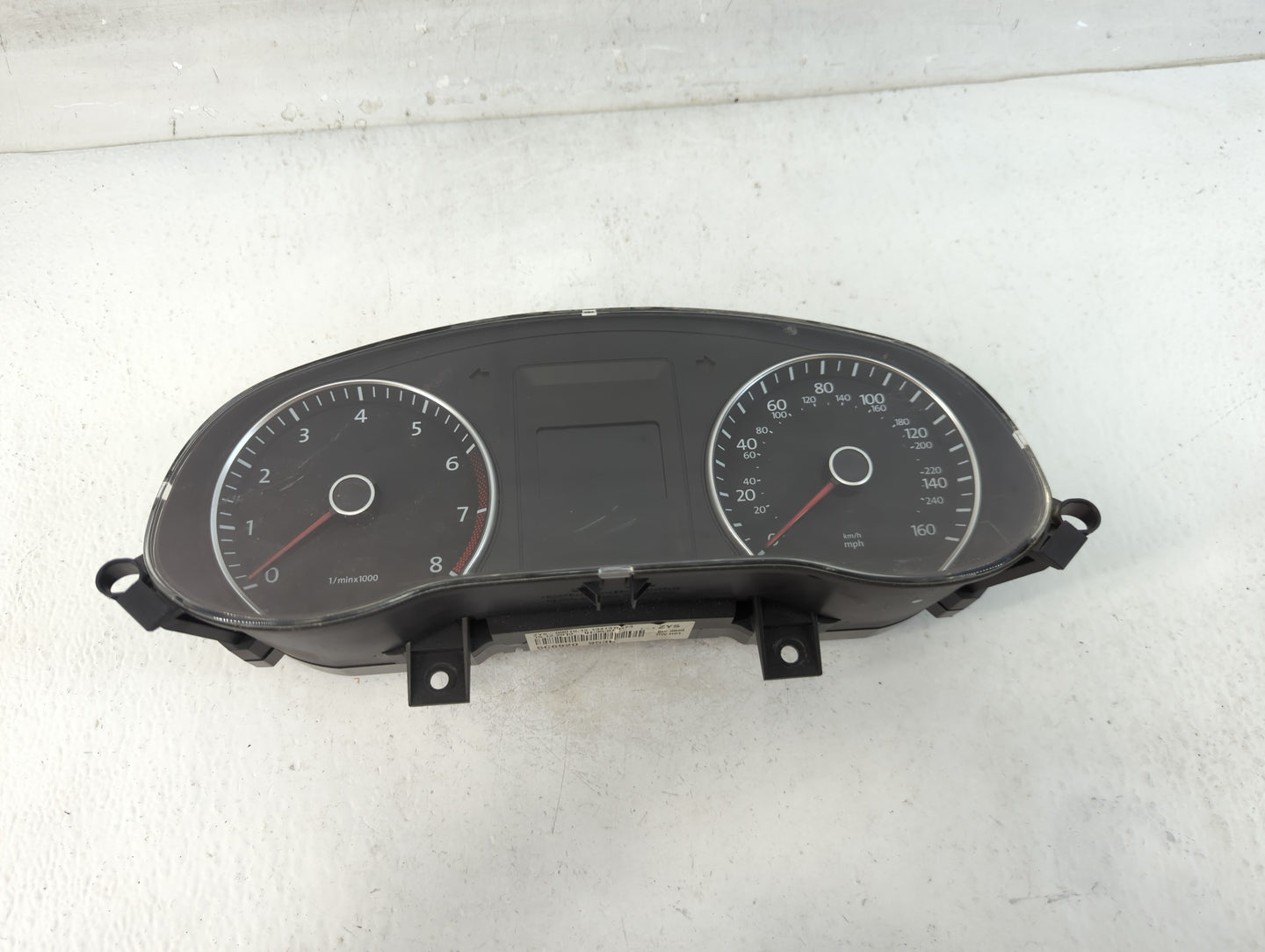 2014 Volkswagen Jetta Instrument Cluster Speedometer Gauges P/N:5C6920953B Fits OEM Used Auto Parts - Oemusedautoparts1.com