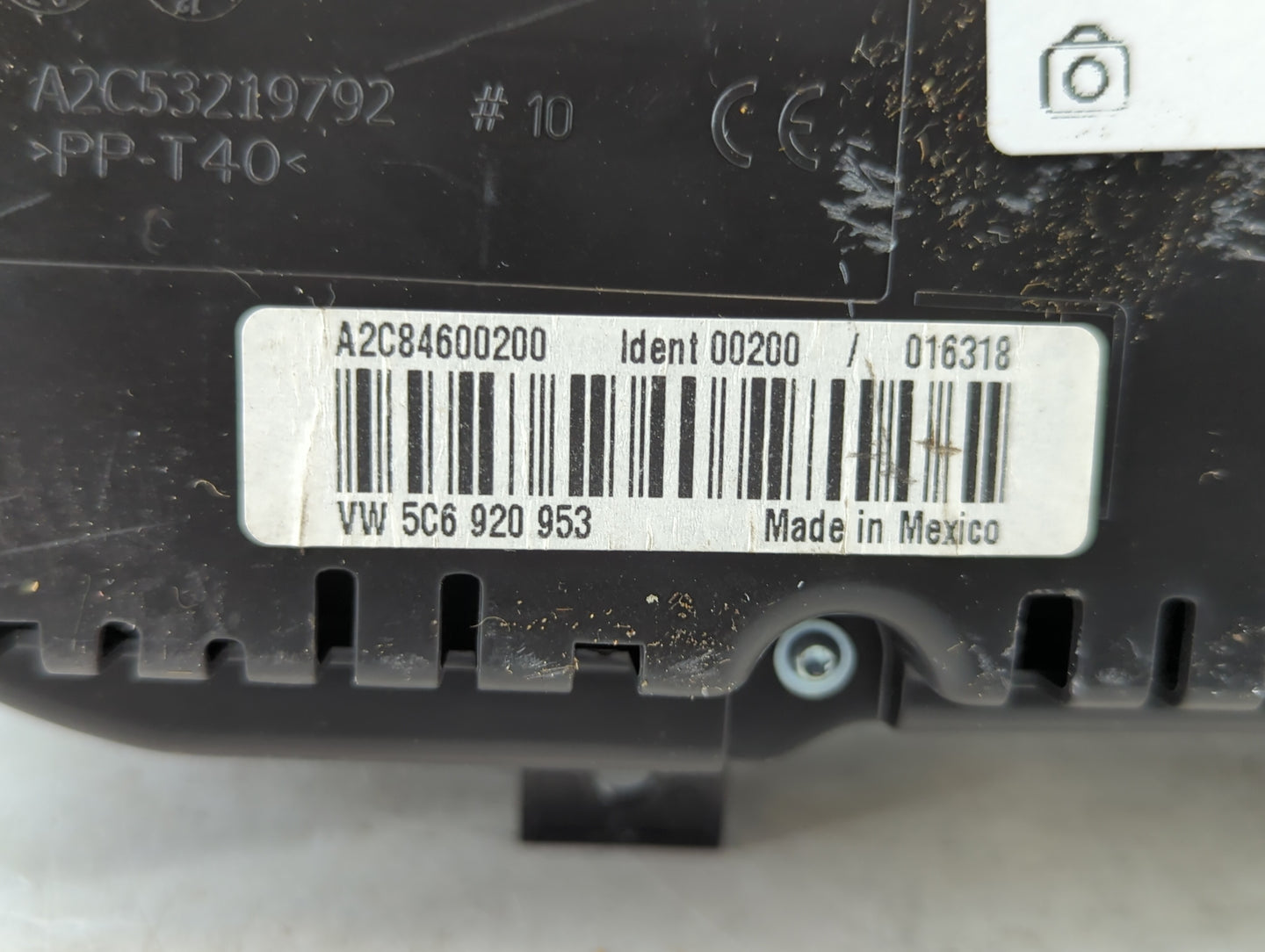 2014 Volkswagen Jetta Instrument Cluster Speedometer Gauges P/N:5C6 920 953 A2C84600200 Fits OEM Used Auto Parts - Oemusedau