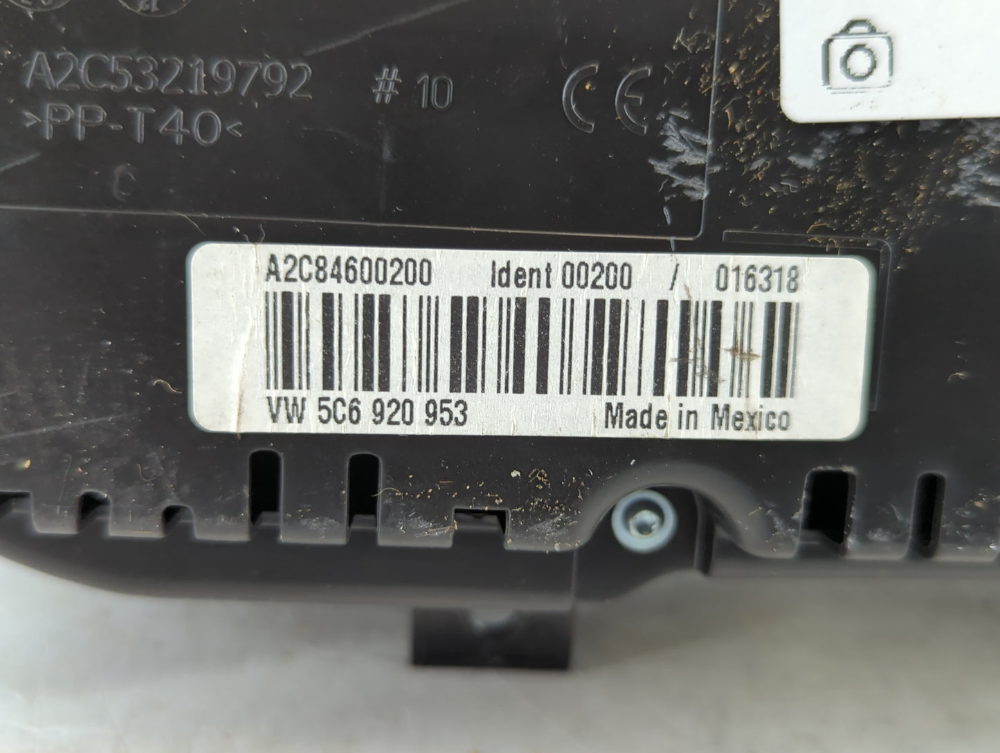 2014 Volkswagen Jetta Instrument Cluster Speedometer Gauges P/N:5C6 920 953 A2C84600200 Fits OEM Used Auto Parts - Oemusedau