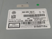 2014 Volkswagen Jetta Radio AM FM Cd Player Receiver Replacement P/N:1K0 035 164 F Fits Fits 2013 2015 OEM Used Auto Parts -