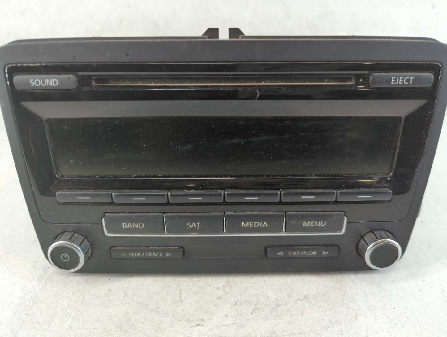 2014 Volkswagen Jetta Radio AM FM Cd Player Receiver Replacement P/N:1K0 035 164 F Fits Fits 2013 2015 OEM Used Auto Parts -