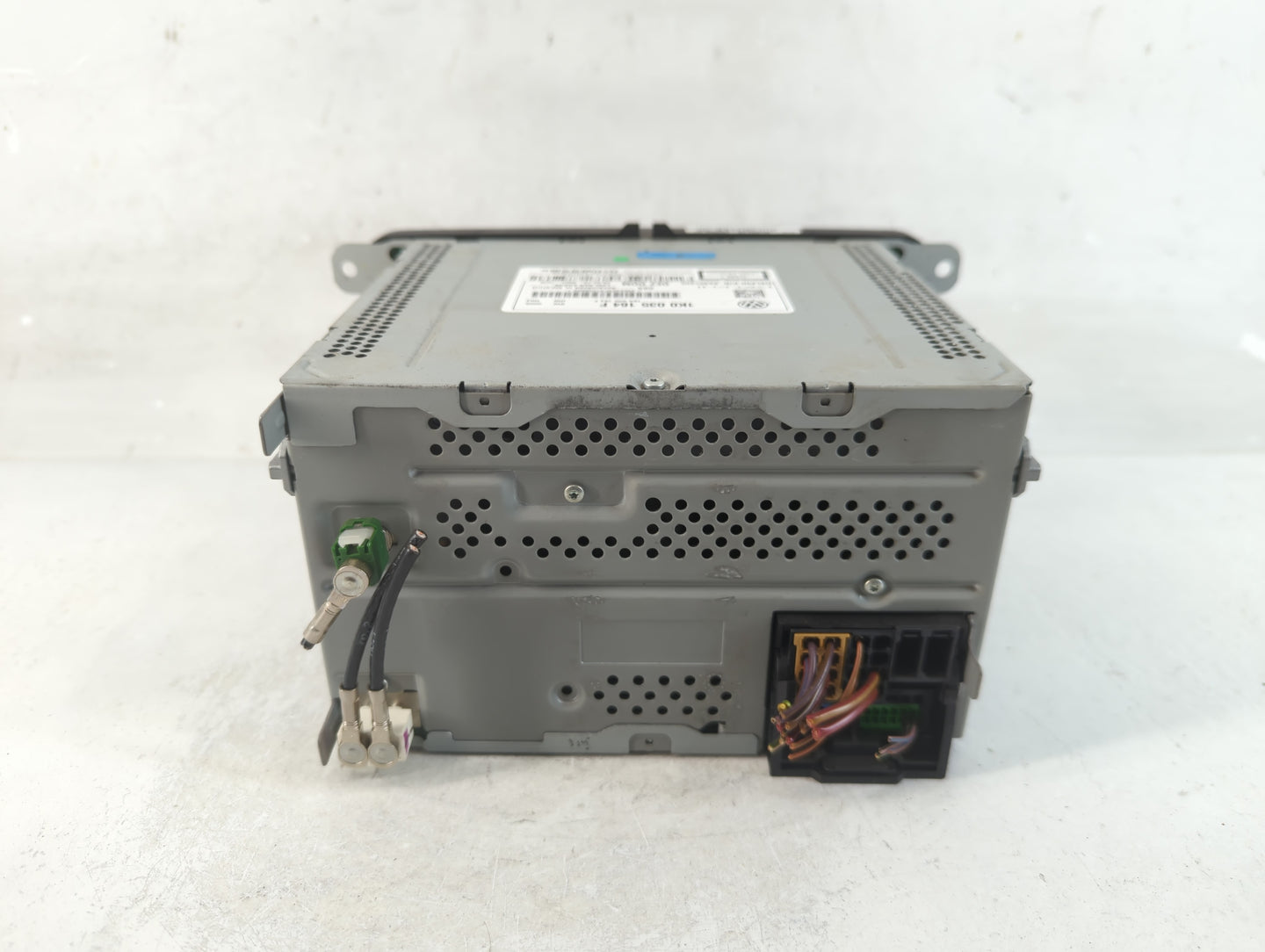 2014 Volkswagen Jetta Radio AM FM Cd Player Receiver Replacement P/N:1K0 035 164 F Fits Fits 2013 2015 OEM Used Auto Parts -