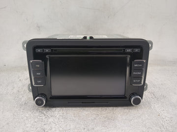 2014 Volkswagen Jetta Gli Radio AM FM Cd Player Receiver Replacement P/N:1K0035180AF 28427102 Fits Fits 2012 2013 2015 2016 