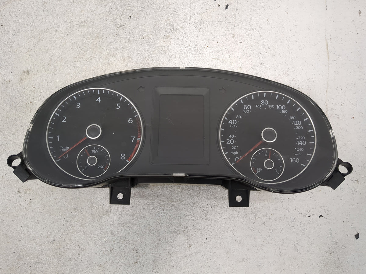2014 Volkswagen Jetta Gli Instrument Cluster Speedometer Gauges P/N:5C6920973B A2C84600600 Miles:83K Fits Fits 2013 OEM Used