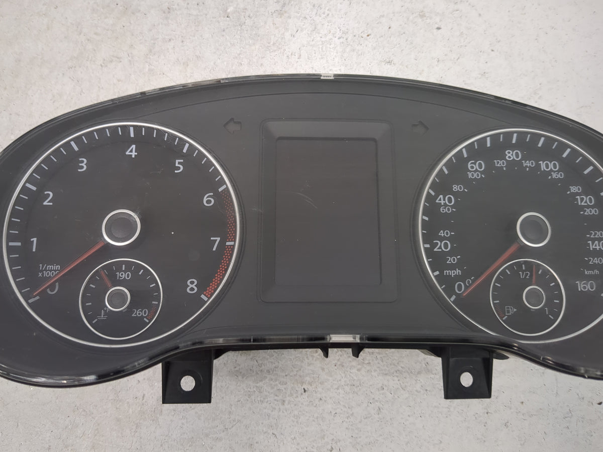 2014 Volkswagen Jetta Gli Instrument Cluster Speedometer Gauges P/N:5C6920973B A2C84600600 Miles:83K Fits Fits 2013 OEM Used
