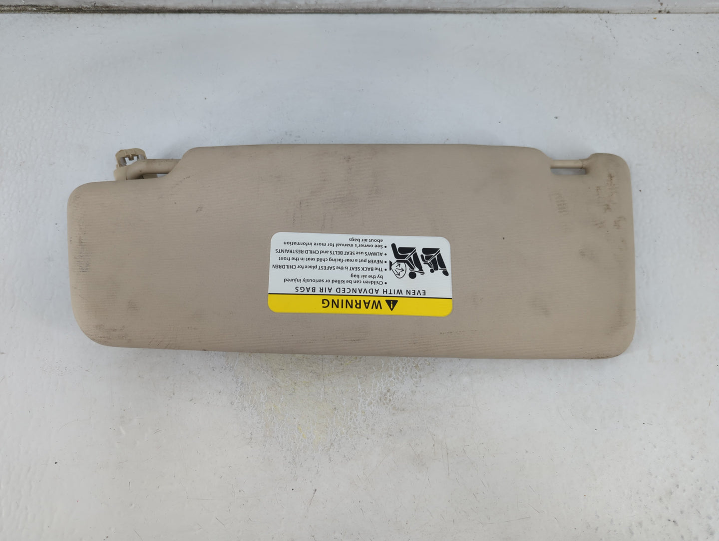 2012-2020 Volkswagen Passat Sun Visor Shade Replacement Passenger Right Mirror Fits OEM Used Auto Parts - Oemusedautoparts1.