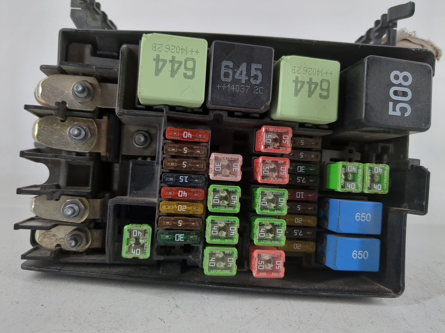 2012-2020 Volkswagen Passat Fusebox Fuse Box Panel Relay Module P/N:5C0 937 132 A Fits OEM Used Auto Parts - Oemusedautopart