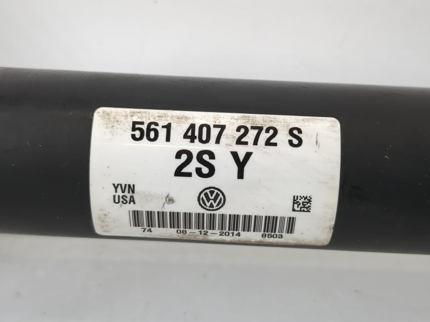 2012-2015 Volkswagen Passat Axle Shaft Front Driver Cv C/v - Oemusedautoparts1.com