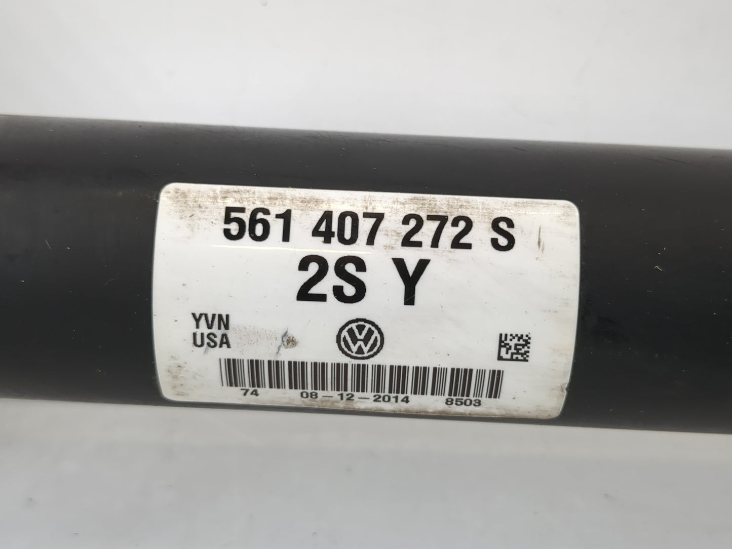 2012-2015 Volkswagen Passat Axle Shaft Front Driver Cv C/v - Oemusedautoparts1.com
