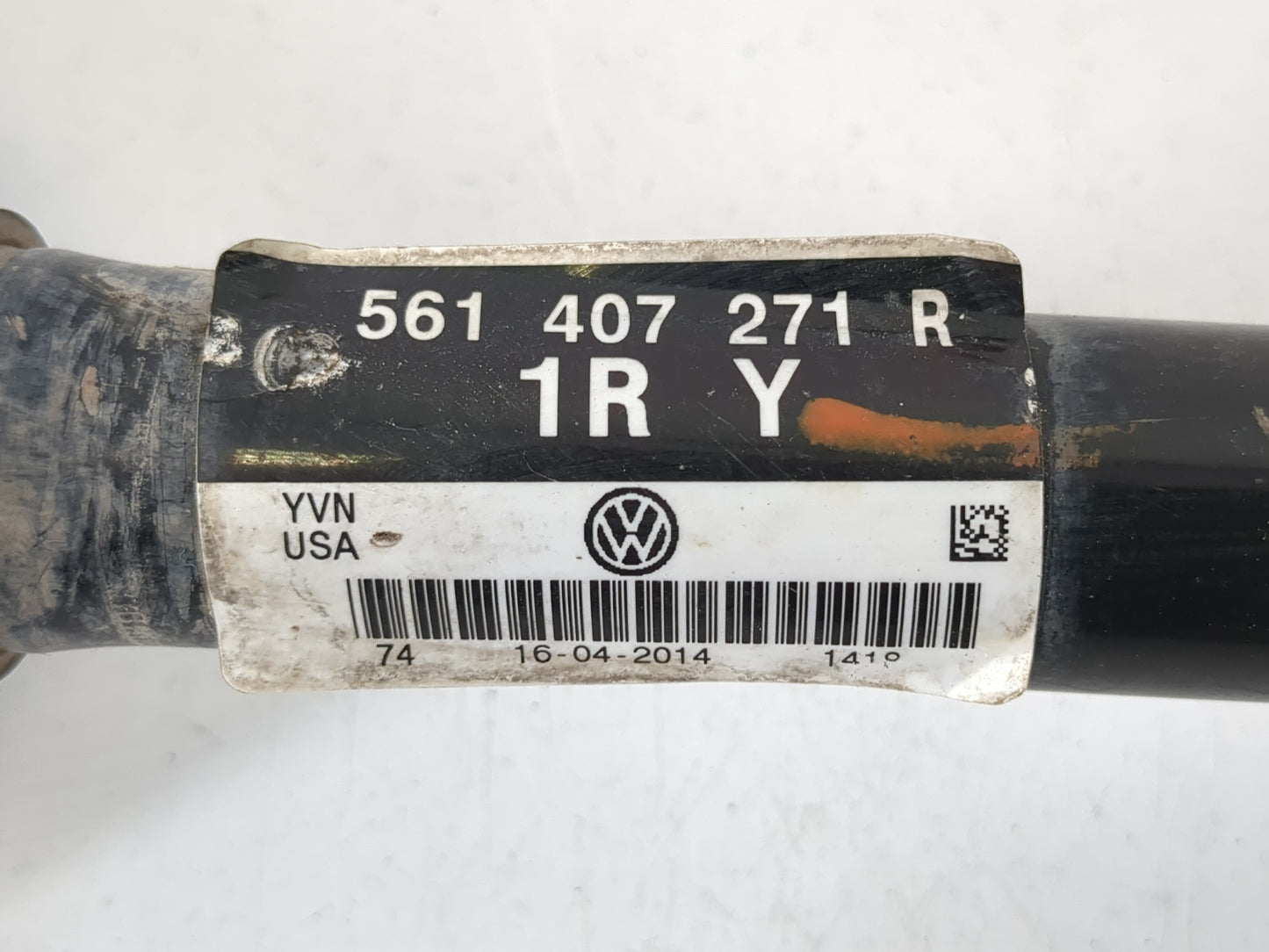 2012-2015 Volkswagen Passat Axle Shaft Front Driver Cv C/v - Oemusedautoparts1.com