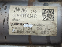 2014-2020 Volkswagen Passat Car Starter Motor Solenoid OEM P/N:02M 911 024 R Fits OEM Used Auto Parts - Oemusedautoparts1.co