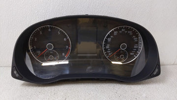 2013-2014 Volkswagen Passat Instrument Cluster Speedometer Gauges P/N:561 920 970 F 561 920 960 D Fits Fits 2013 2014 OEM Us