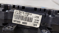 2013-2014 Volkswagen Passat Instrument Cluster Speedometer Gauges P/N:561 920 970 F 561 920 960 D Fits Fits 2013 2014 OEM Us