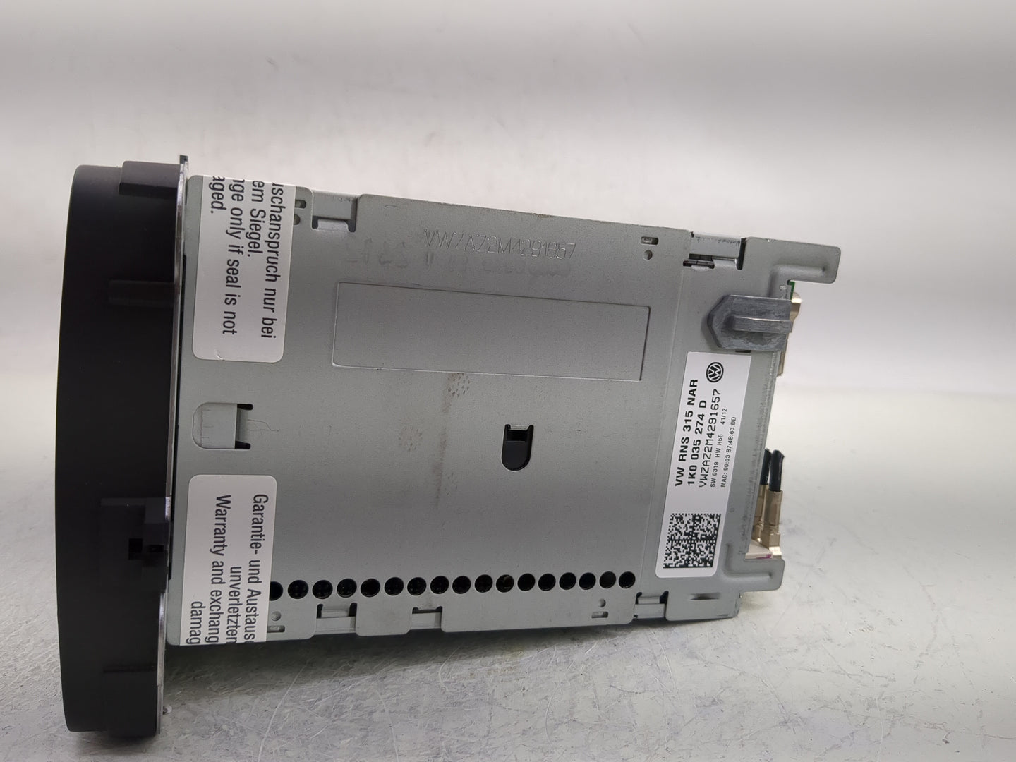 2012-2015 Volkswagen Passat Radio AM FM Cd Player Receiver Replacement P/N:1K0 035 274 D Fits Fits 2011 2012 2013 2014 2015 
