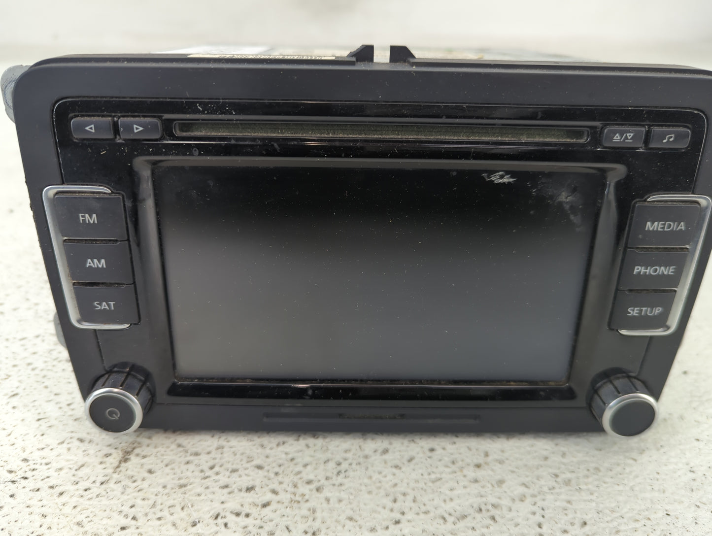 2012-2015 Volkswagen Passat Radio AM FM Cd Player Receiver Replacement P/N:1K0 035 188 F Fits Fits 2011 2012 2013 2014 2015 