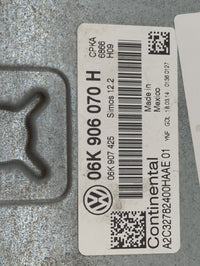 2014 Volkswagen Passat PCM Engine Control Computer ECU ECM PCU OEM P/N:06K 906 070 H 06K 907 425 Fits Fits 2015 OEM Used Aut