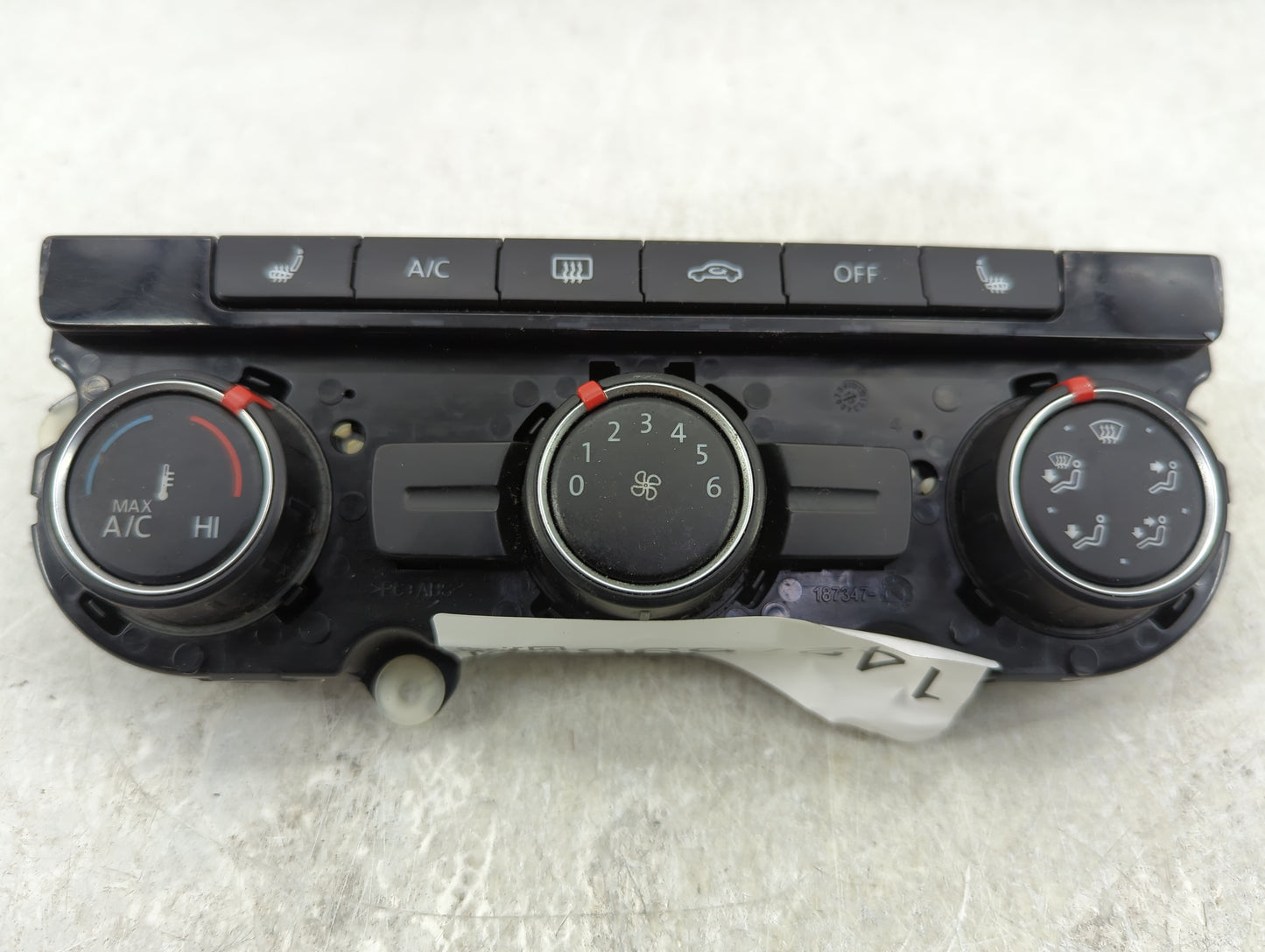 2013-2015 Volkswagen Passat Climate Control Module Temperature AC/Heater Replacement P/N:561907426EZJU Fits Fits 2013 2014 2