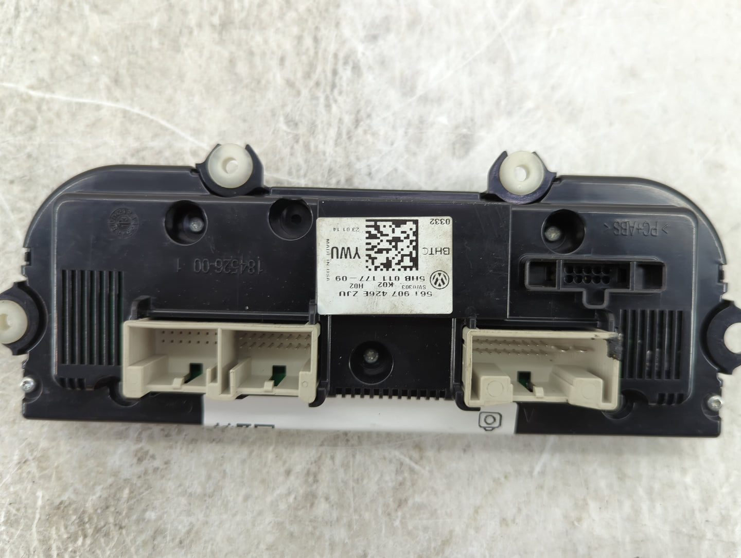 2013-2015 Volkswagen Passat Climate Control Module Temperature AC/Heater Replacement P/N:561 907 426E ZJU 5HB 011 177-09 Fit