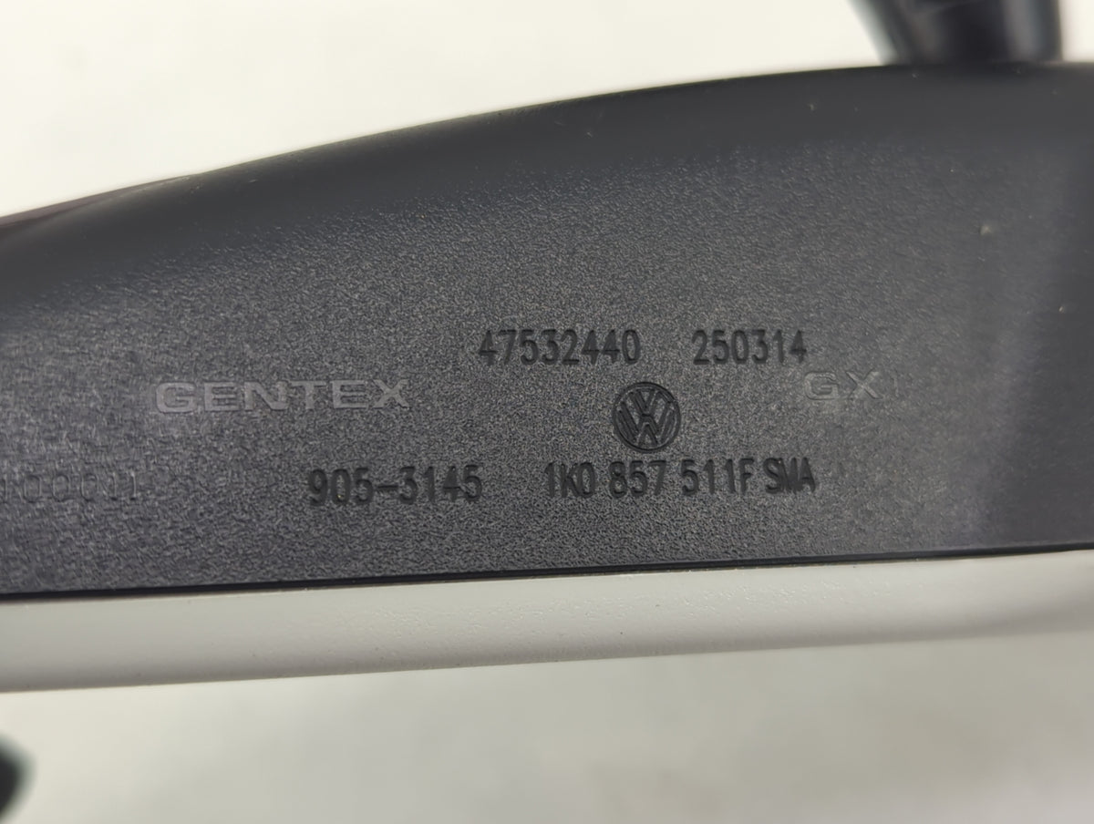 2012-2015 Volkswagen Passat Interior Rear View Mirror Replacement OEM P/N:47532440 905-3145 Fits Fits 2012 2013 2014 2015 OE