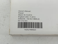 2014 Volkswagen Passat Owners Manual Book Guide P/N:561012003 OEM Used Auto Parts - Oemusedautoparts1.com