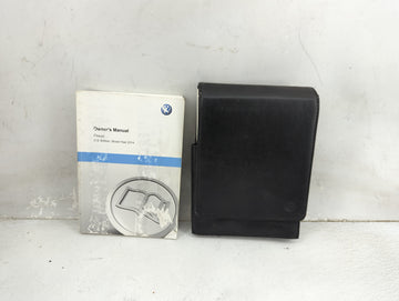 2014 Volkswagen Passat Owners Manual Book Guide P/N:141.5U1.NMS.21 1415U1NMS21 OEM Used Auto Parts - Oemusedautoparts1.com