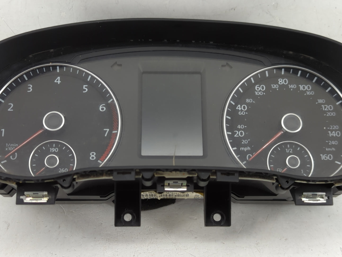 2013-2014 Volkswagen Passat Instrument Cluster Speedometer Gauges P/N:561920960D A2C53415798 Miles: Fits Fits 2013 2014 OEM 