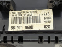 2013-2014 Volkswagen Passat Instrument Cluster Speedometer Gauges P/N:561920960D A2C53415798 Miles: Fits Fits 2013 2014 OEM 