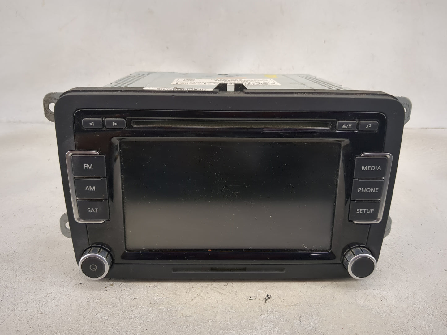 2013-2015 Volkswagen Passat Radio AM FM Cd Player Receiver Replacement P/N:1K0035188F 28372940 Fits Fits 2013 2014 2015 2016