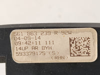 2014 Volkswagen Passat Center Console Armrest Cover Lid P/N:561863239R Fits OEM Used Auto Parts - Oemusedautoparts1.com