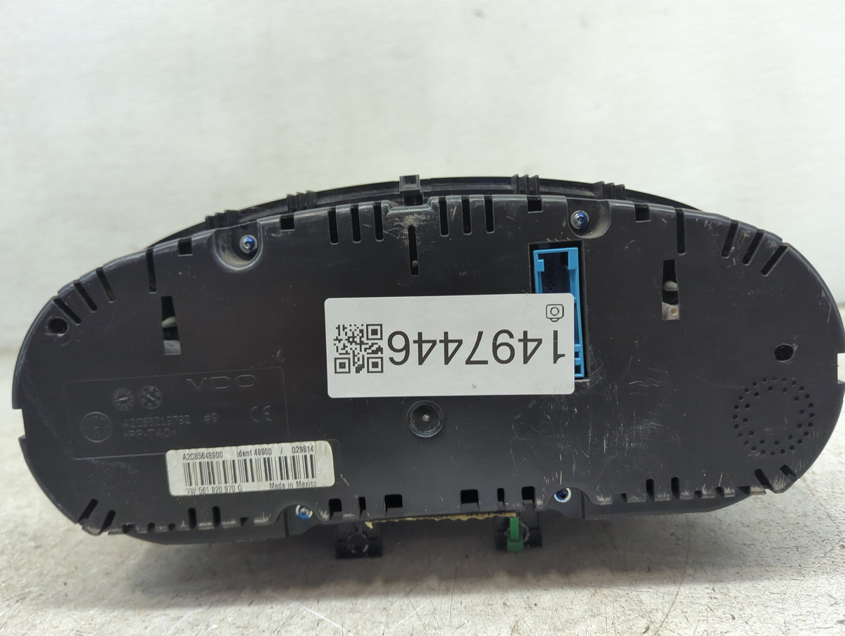 2015 Volkswagen Passat Instrument Cluster Speedometer Gauges P/N:561920970G A2C53408792, A2C85648900 Miles: Fits OEM Used Au