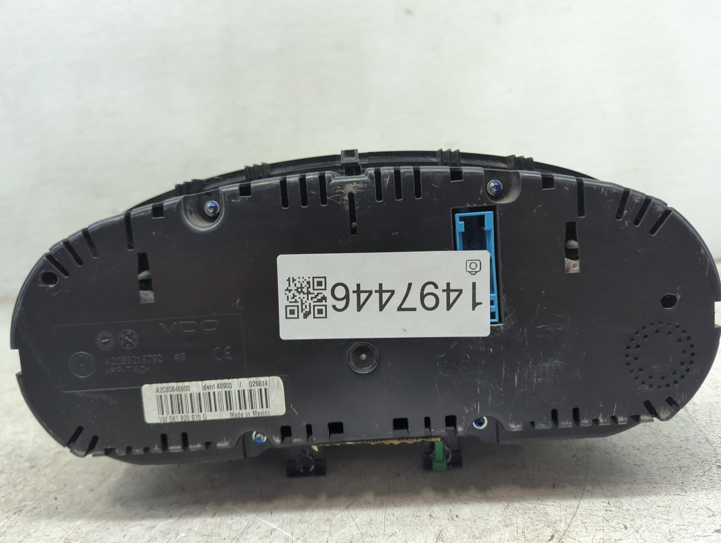 2015 Volkswagen Passat Instrument Cluster Speedometer Gauges P/N:561920970G A2C53408792, A2C85648900 Miles: Fits OEM Used Au