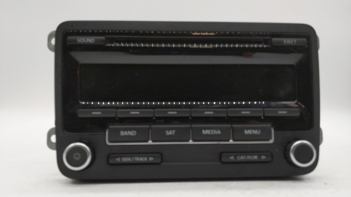 2013-2015 Volkswagen Passat Am Fm Cd Player Radio Receiver 159178 - Oemusedautoparts1.com